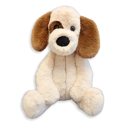 Pes plyšový strakatý