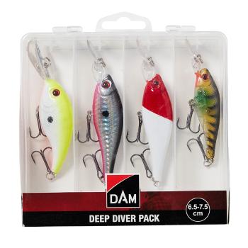 DAM Sada wobleru Deep Diver Pack Box 6.5-7.5cm