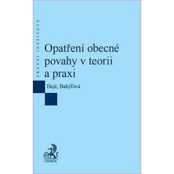 Opatření obecné povahy v teorii a praxi: Zákon o odpovědnosti za přestupky a řízení o nich, Komentář (978-80-7400-276-2)