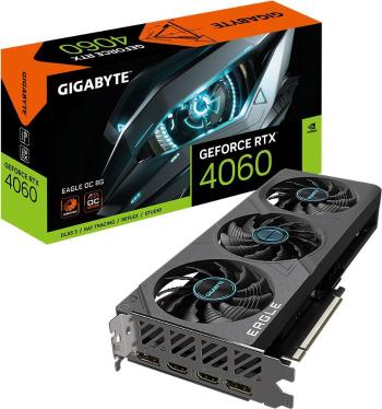 Videókártya GIGABYTE GeForce RTX 4060 EAGLE OC 8G