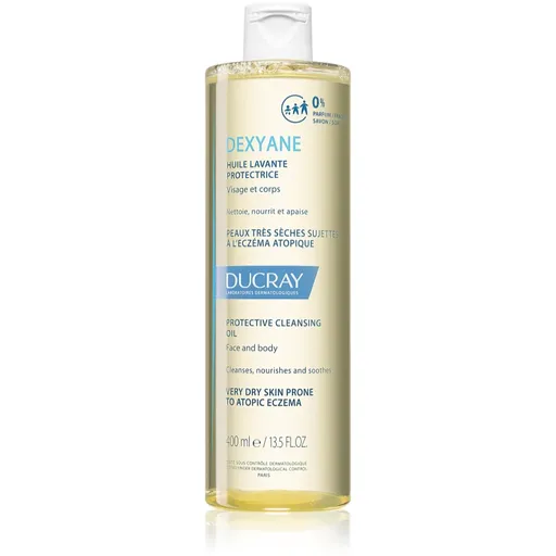 Ducray Dexyane čisticí olej pro velmi suchou citlivou a atopickou pokožku 400 ml