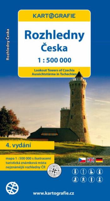 Rozhledny Česka 1:500 000