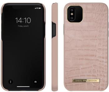 Telefon tok iDeal Of Sweden Atelier iPhone 11 Pro/XS/X rose croco tok