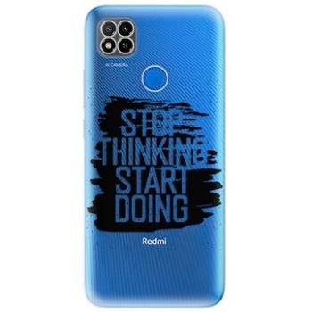 iSaprio Start Doing - black pro Xiaomi Redmi 9C (stadob-TPU3-Rmi9C)