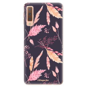 Odolné silikonové pouzdro iSaprio - Herbal Pattern - Samsung Galaxy A7 (2018)