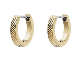 Fossil Elegantné pozlátené kruhy Harlow JF04771710