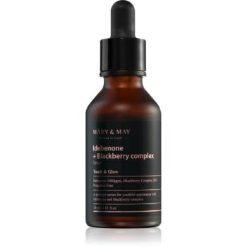 MARY & MAY Idebenone + Blackberry Complex Serum antioxidační sérum pro rozjasnění a vyhlazení pleti 30 ml