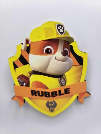 Loranc Magnetka na dort - Paw Patrol Rubble