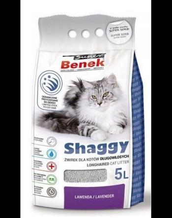 BENEK Shaggy Nisip Lavandă 5 l