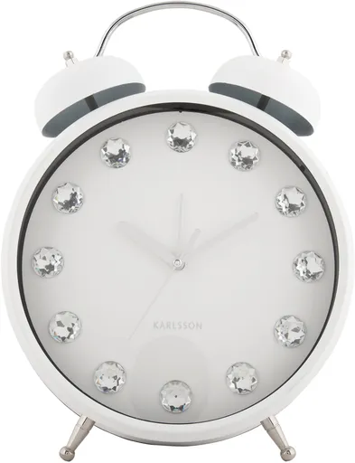 Karlsson Designový budík KA6019WH