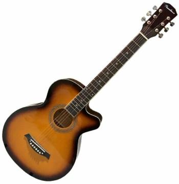 Pasadena SG026C-38 Vintage Sunburst Akustická kytara Jumbo