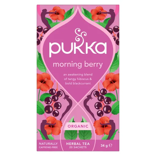 Pukka BIO Morning Berry porcovaný čaj 20x1,5 g