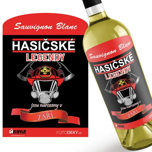 Víno Hasičské legendy (Druh Vína: Bílé víno, Měsíc: 09 – Září)
