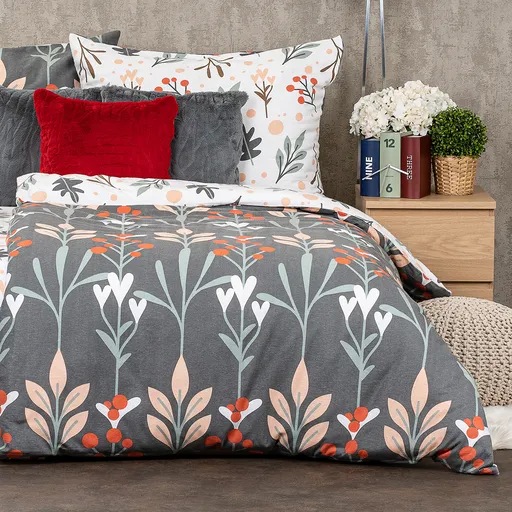 4Home Flanelové povlečení Winter nature, 140 x 220 cm, 70 x 90 cm