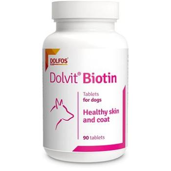 Dolfos Dolvit Biotin 90 tbl - zdravá kůže a srst (901036)