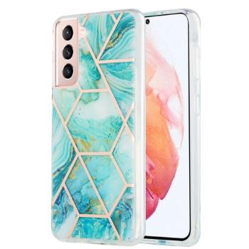 GEOMETRIC ART Kryt Samsung Galaxy S21 5G BLUE