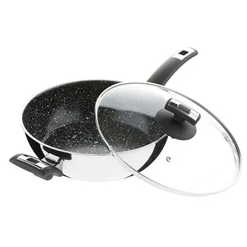 Kolimax Pánev s rukojetí a úchytem Cerammax Pro Comfort 26 cm, černá (119285)