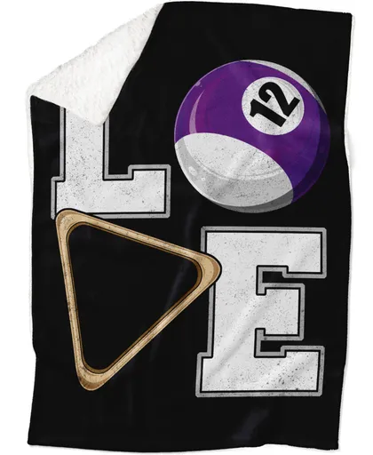 Deka Love Billiard (Podšití beránkem: ANO)