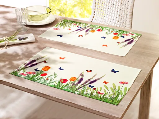 Prostírání Květinová louka, 2 ks