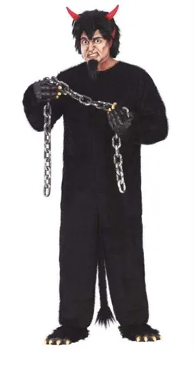 Dospělý kostým čert - Mikuláš - Vánoce - vel. L (52 -54) - GUIRCA