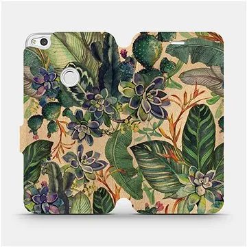 Flip pouzdro na mobil Huawei P9 Lite 2017 - VP05S Sukulenty (5903516772186)