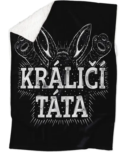 Deka Králičí táta 2 (Podšití beránkem: ANO)