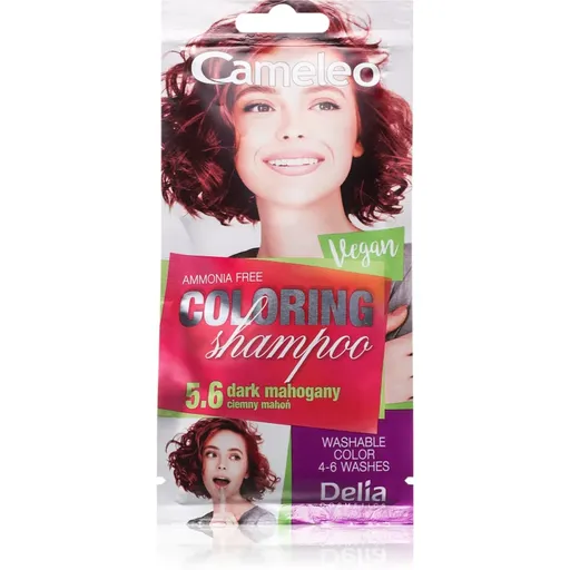Delia Cosmetics Cameleo Coloring Shampoo tónovací šampon na vlasy odstín 5.6 Dark Mahogany 40 ml