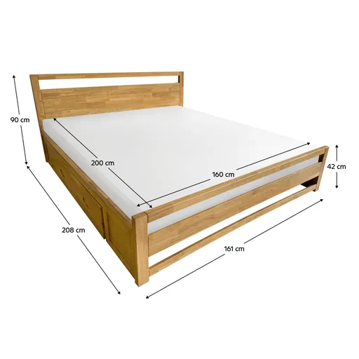 Manželská postel SHEILA Tempo Kondela