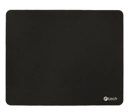 C-TECH Podložka pod myš MP-03BK, textilní, 220x180mm, černá