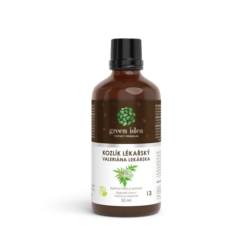 Baldriánské kapky - Kozlík Lékařský 50 ml - Green idea