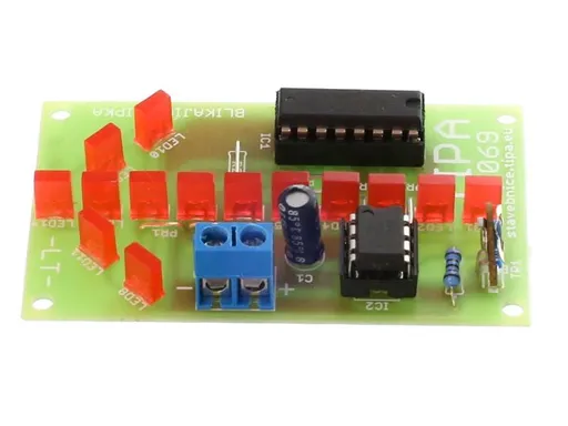 Stavebnice TIPA PT069 Blikající šipka