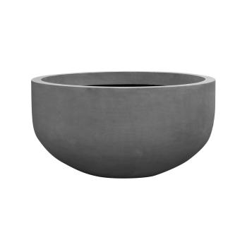 Květináč City bowl, barva šedá, více velikostí - PotteryPots méret: S - h 50 cm, ⌀ 92 cm