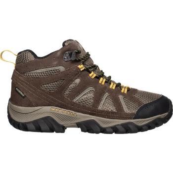 Merrell OAKCREEK MID WP Pánské outdoorové boty, hnědá, velikost 44.5