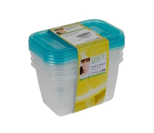 Keeeper Fresh&Freeze Dóza na potraviny 0,75 l 4 ks