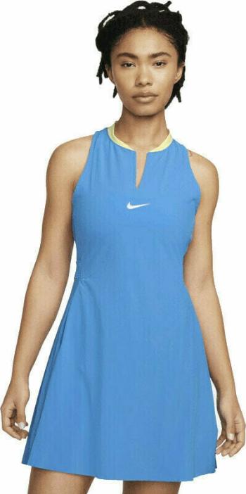 Nike Dri-Fit Advantage Tennis Light Photo Blue/White S Šaty