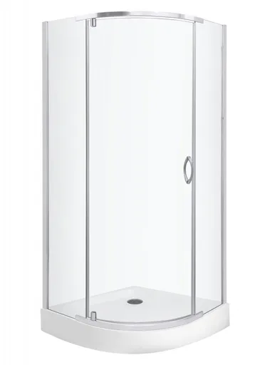 KERRA Kabina sprchová Splash 80 s vaničkou 16 cm 5907548113849
