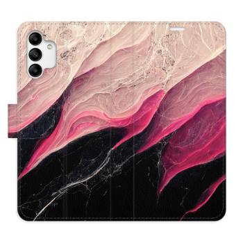 Flipové pouzdro iSaprio - BlackPink Marble - Samsung Galaxy A04s