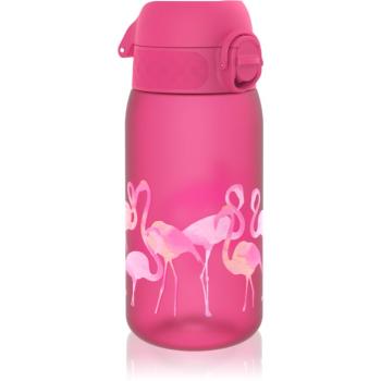 Ion8 Leak Proof lahev na vodu pro děti Flamingos 350 ml