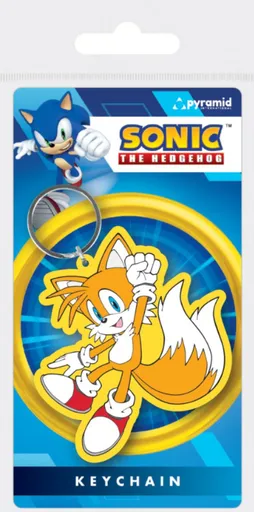Sonic gumová klíčenka – Tails