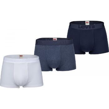 Levi's&reg; MEN BACK IN SESSION TRUNK 3P Pánské boxerky, tmavě modrá, velikost