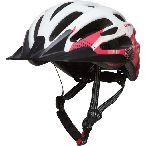 Arcore BENT Dívčí cyklistická přilba, bílá, velikost (50 - 54)