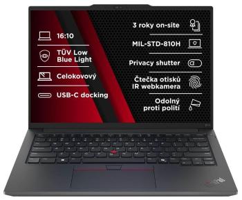 LENOVO NTB ThinkPad E14 AMD G6 - Ryzen5 7535HS, 14" WUXGA, 16GB, 512SSD, IRcam, W11P