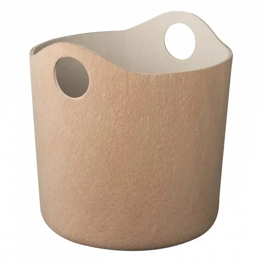 Úložný koš TIGGY 42 x 44 cm, světle hnědá, plsť, Blomus