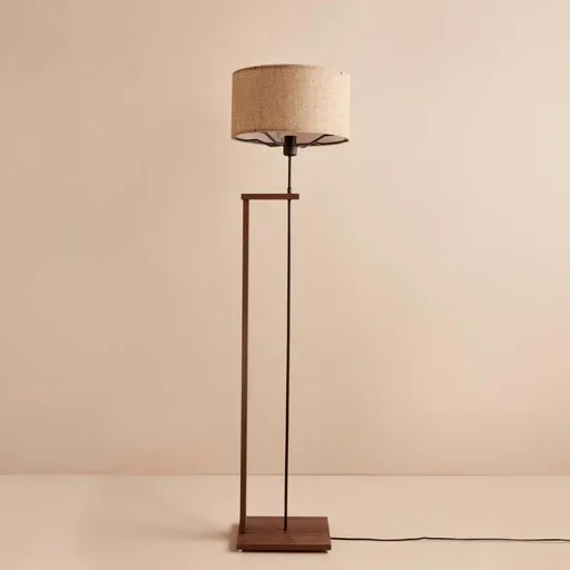 Dřevěná stojací lampa AYD-3473