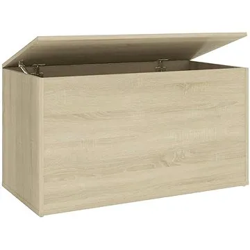 Shumee Úložná truhla sonoma dub 84 × 42 × 46 cm kompozitní dřevo (803059)