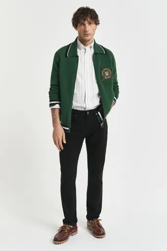 DŽÍNY GANT SLIM DESERT JEANS BLACK