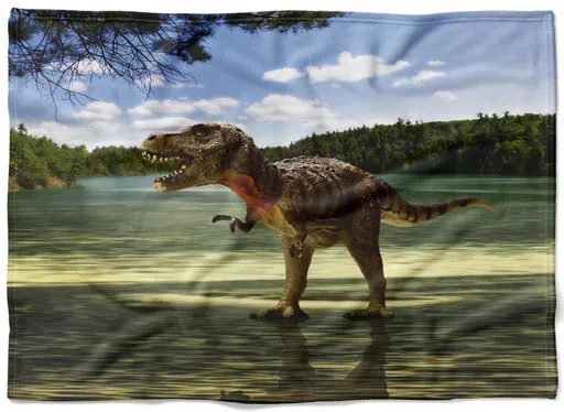IMPAR Fleecová deka Tyrannosaurus 150x120 cm (Rozměr : 150 x 120 cm, Podšití beránkem: NE)