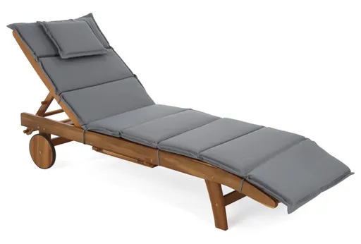 Dřevěné zahradní lehátko akácie