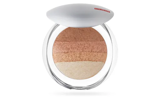 PUPA Milano Rozjasňující tvářenka (Luminys Baked All Over Illuminating Blush-Powder) 9 g 05 Gold Stripes