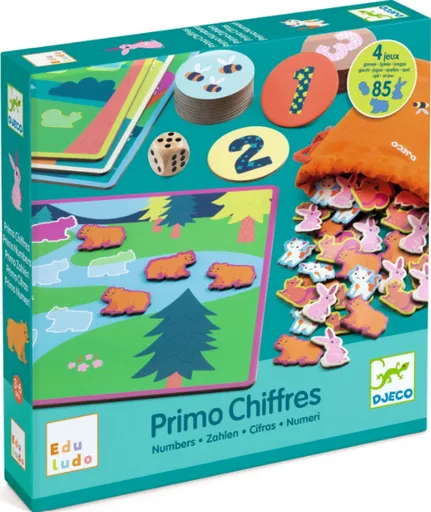 Sada 4 her na počítání - 123 Chiffres